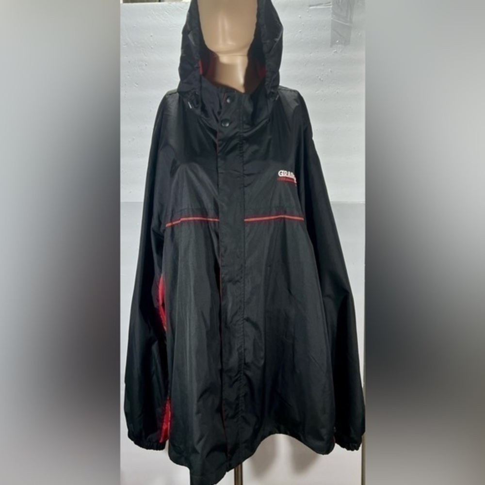 DUNBROOKE BACK AND RED LIGHTWEIGHT WINDBREAKER MEN’S SIZE 3XL